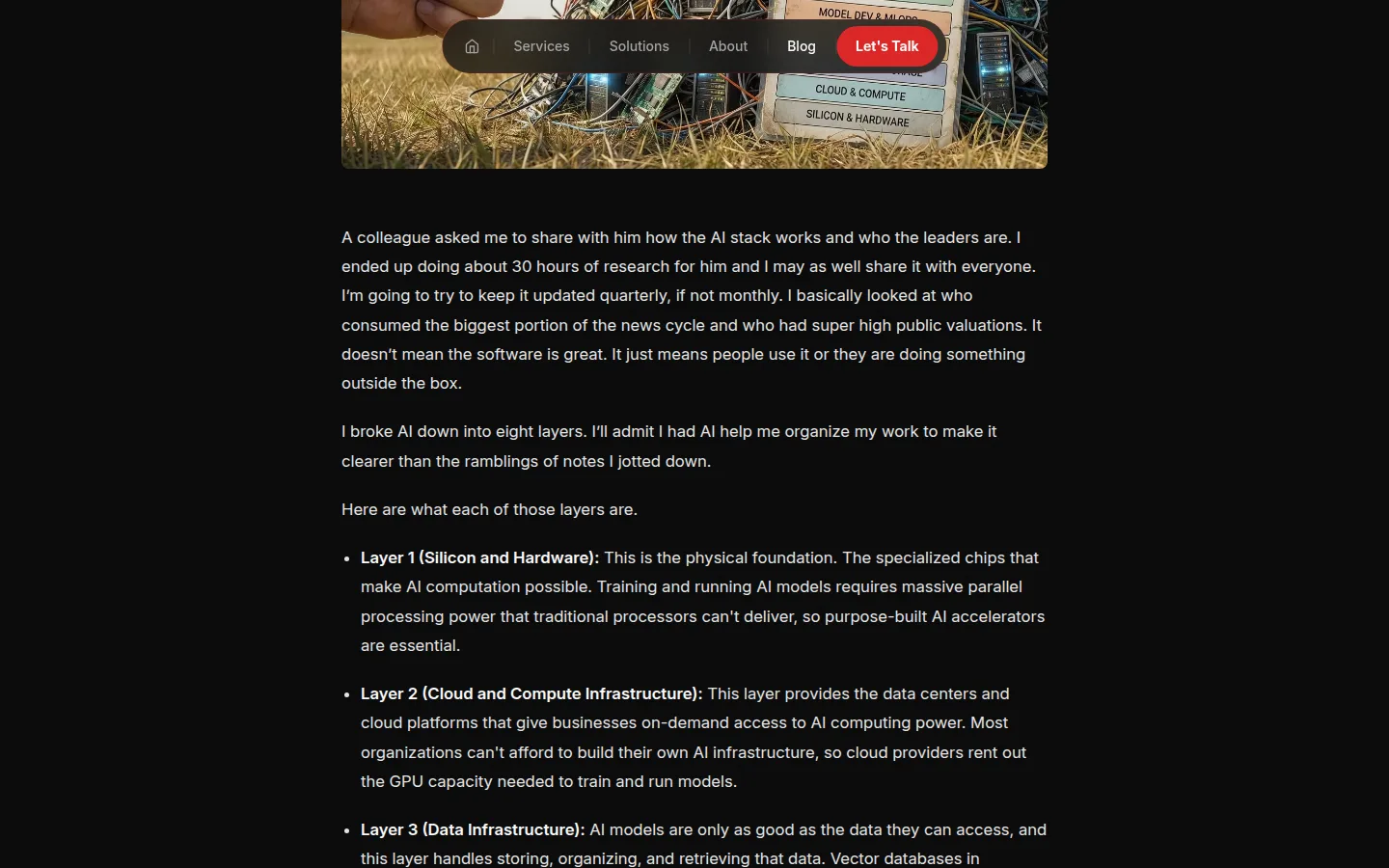 Blog Listing & Post Pages