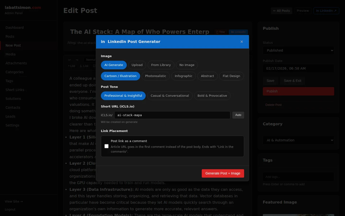 LinkedIn Post Generator