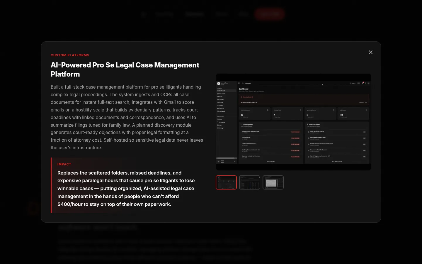 Solutions Deep-Link Modals