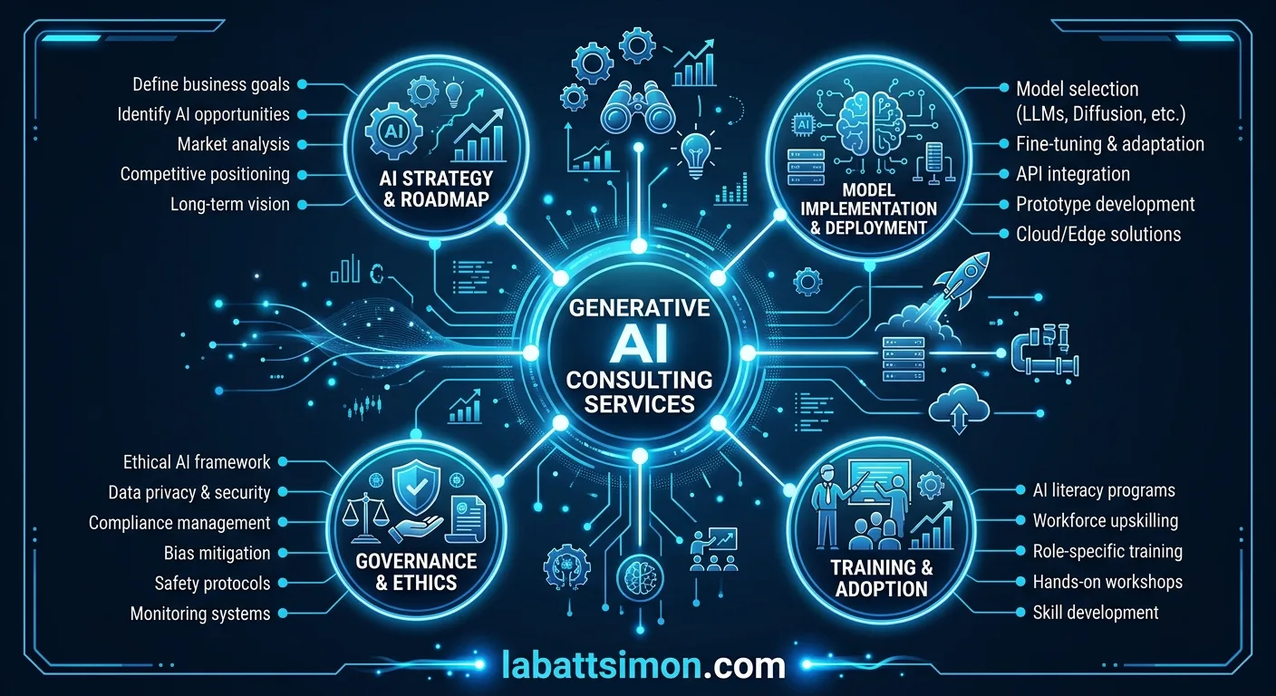 Generative AI consulting services overview