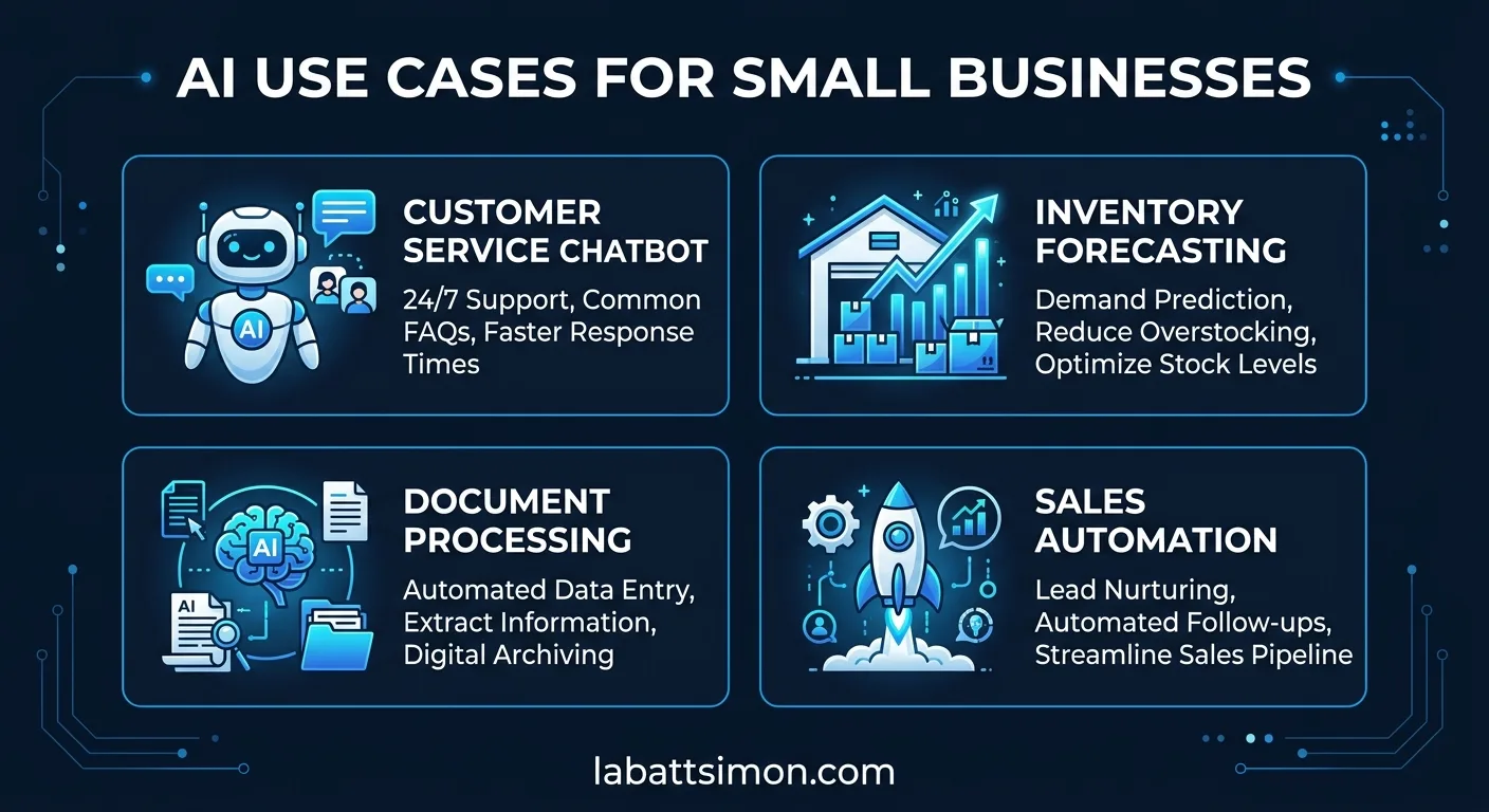 AI use cases for small businesses