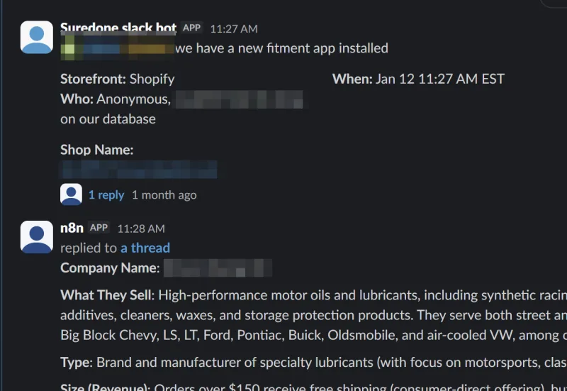 Installation Lead Intelligence