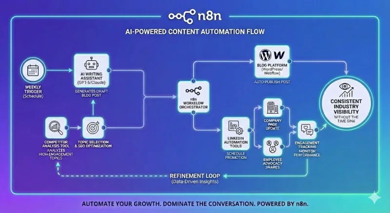 Automated AI Content Pipeline with Competitor-Informed Strategy